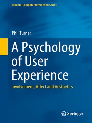 cover image of A Psychology of User Experience